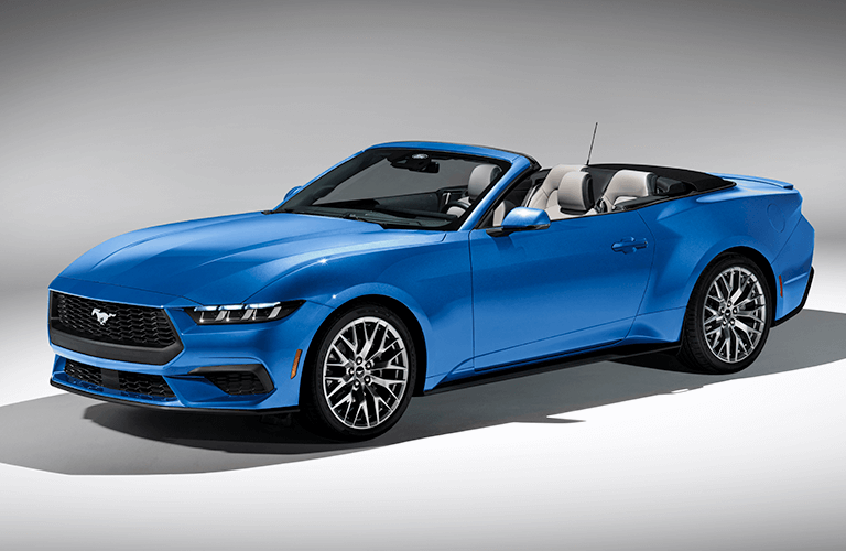 2024 Ford Mustang Grabber Blue paint