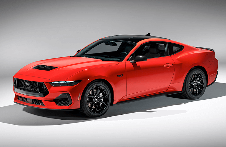 2024 Ford Mustang Race Red paint