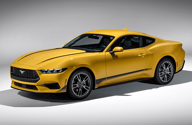 2024 Ford Mustang Yellow Splash paint