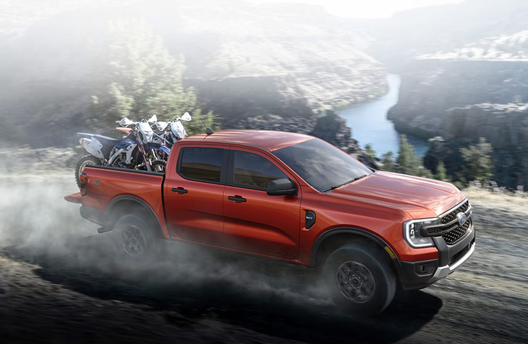 2024 Ford Ranger Raptor side view