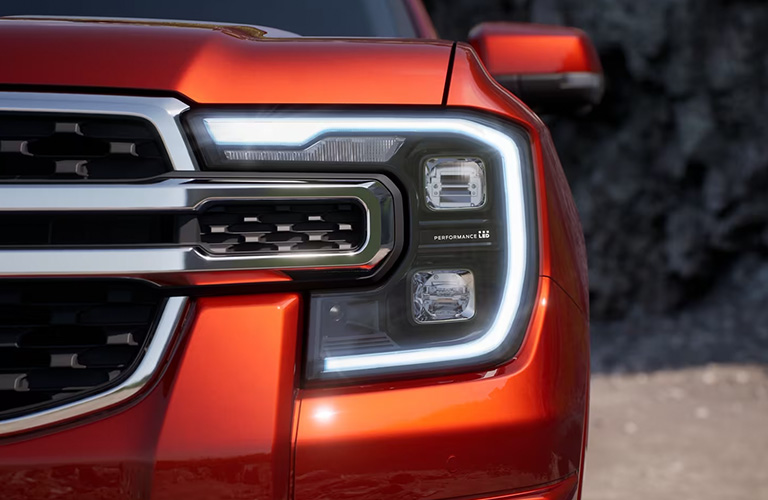 2024 Ford Ranger Raptor headlight