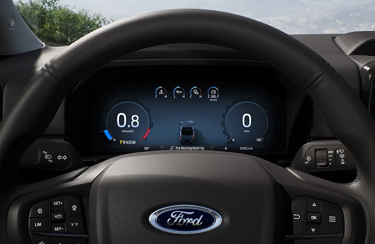 2024 Ford Ranger Raptor steering wheel