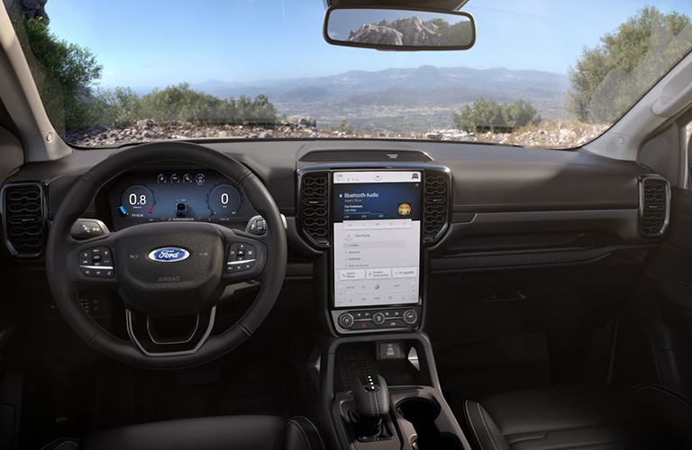 2024 Ford Ranger Raptor front seats