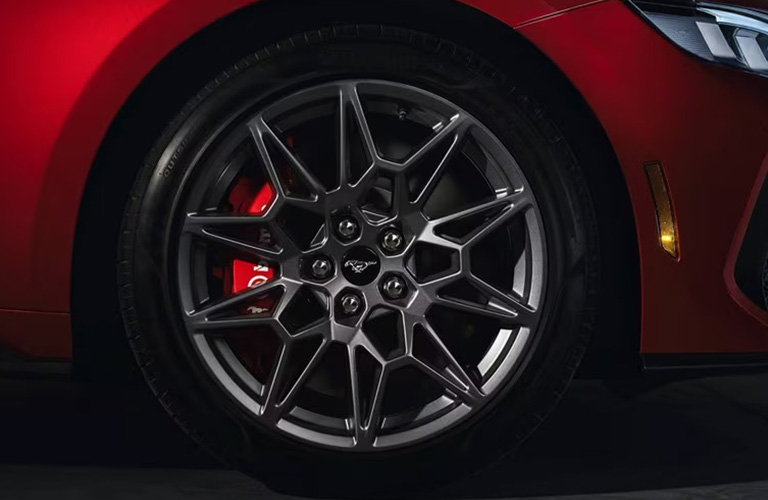 2024 Ford Mustang tire and wheel