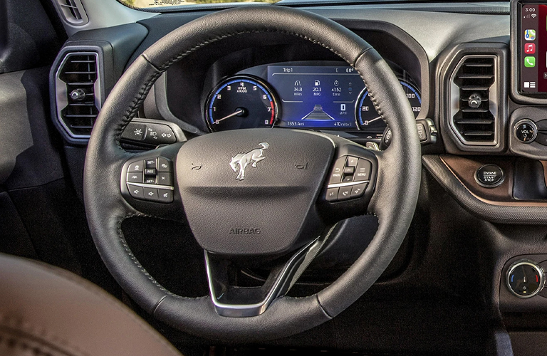 2022 Ford Bronco Sport steering wheel