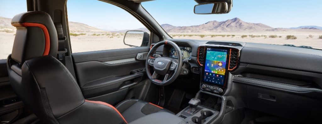 What size touchscreen does the 2024 Ford Ranger Raptor have? - Sherwood ...