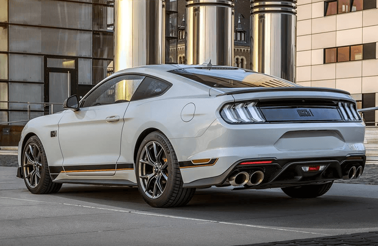 2022 Ford Mustang Mach 1 rear view