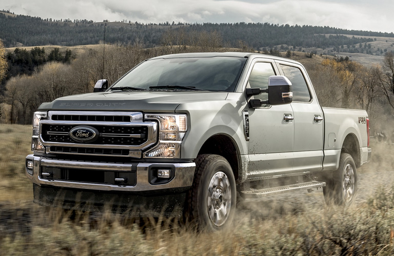 2020 Ford Super Duty F-250 in a field