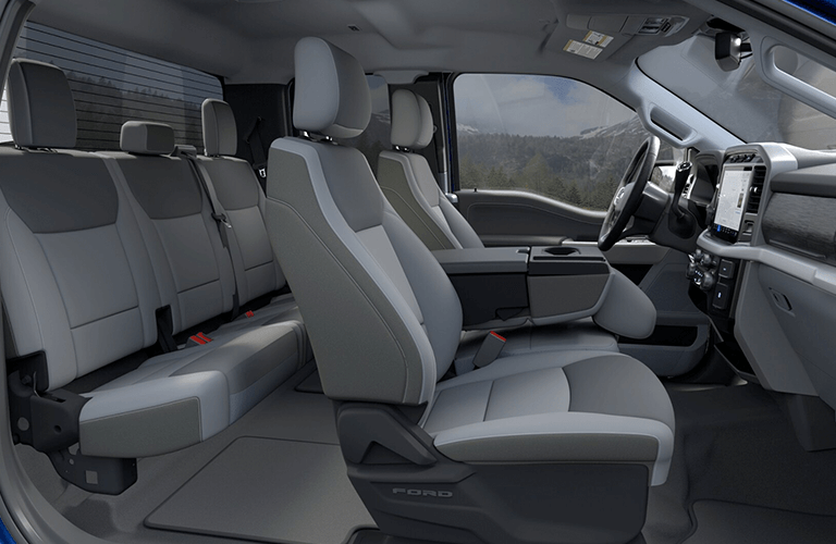 2024 Ford F-150 seating side view