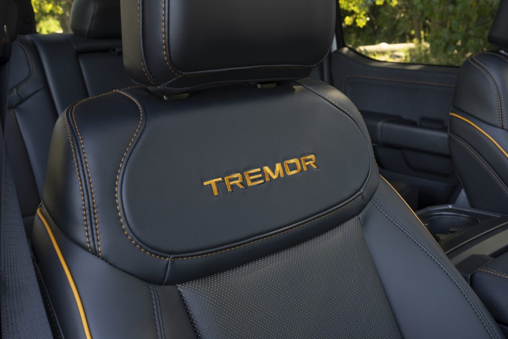 2024 Ford F-150 Tremor seating