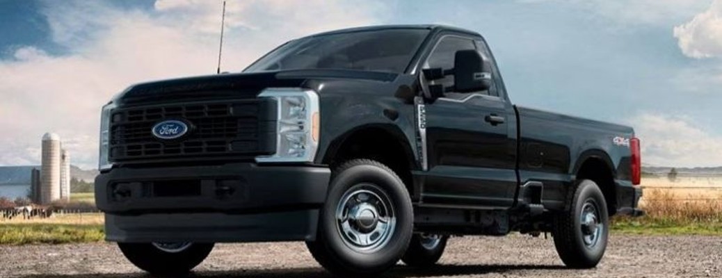 2024 Ford F-350 XL front and side view