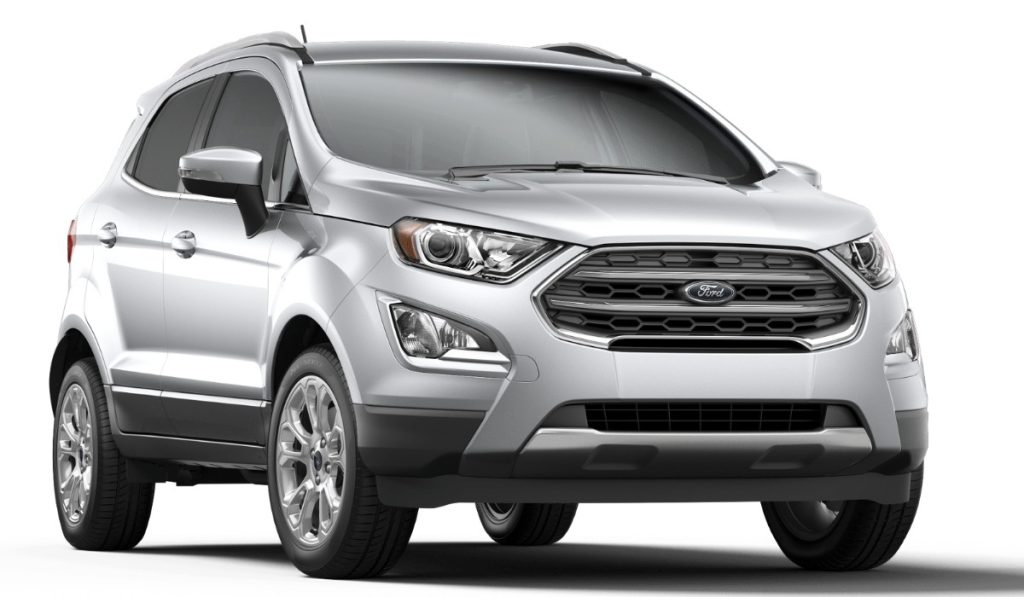 2019 Ford EcoSport moondust silver