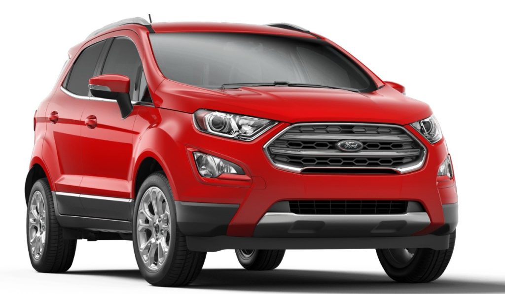 2019 Ford EcoSport race red