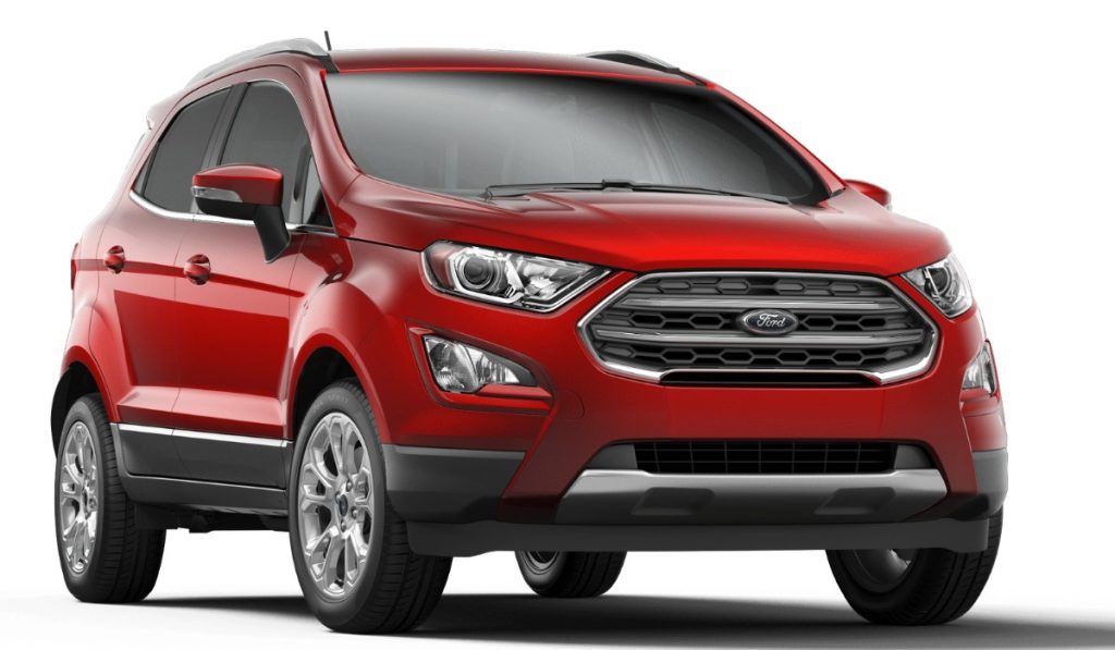 2019 Ford EcoSport ruby red