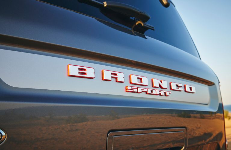 2024 Ford Bronco Sport Free Wheeling rear end close up