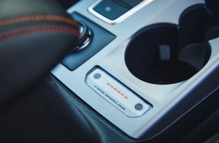 2024 Ford Bronco Sport Free Wheeling gearshift knob