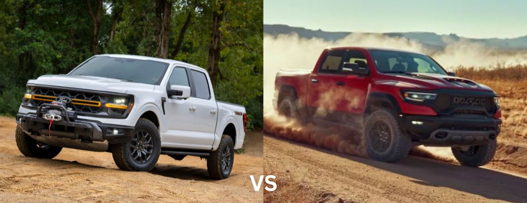 2024 Ford F-150 vs 2024 Ram 1500 trucks