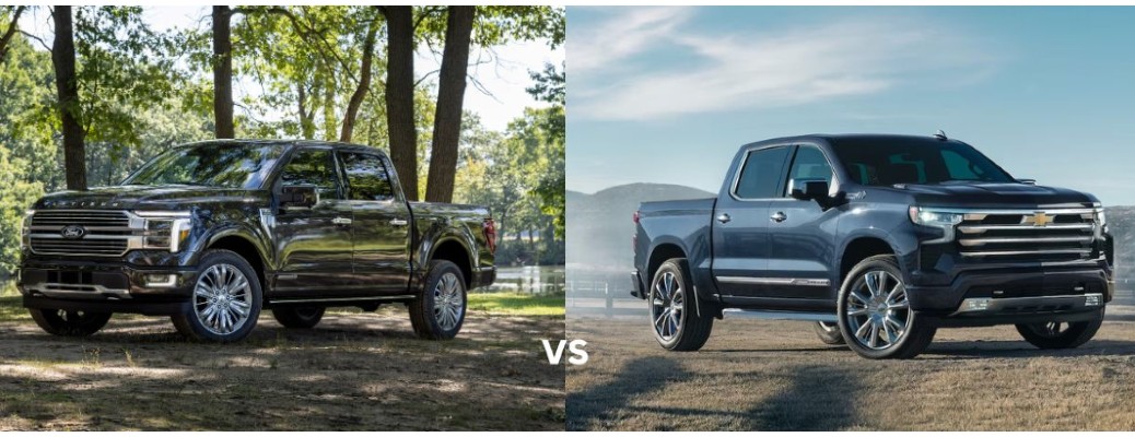 2024 Ford F-150 vs 2024 Chevrolet Silverado