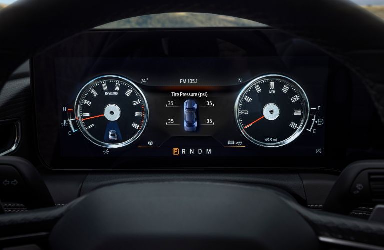 Ford Mustang 60th Anniversary Package instrument panel