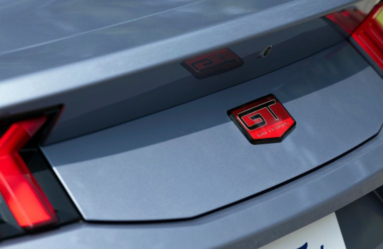 Ford Mustang 60th Anniversary Package rear end close up