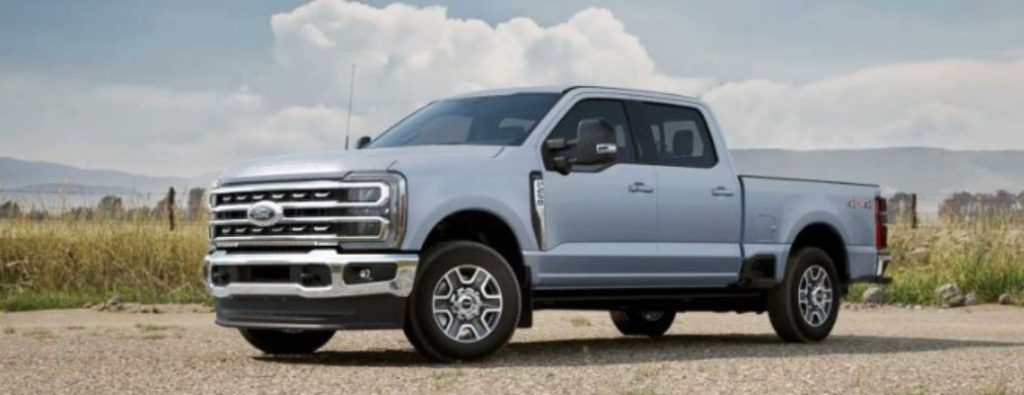 2025 Ford Super Duty Glacier Grey