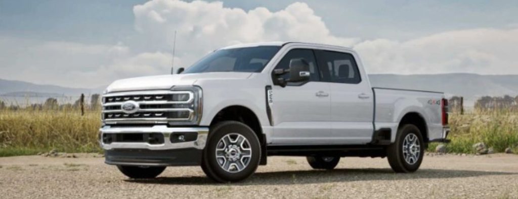 2025 Ford Super Duty Oxford White