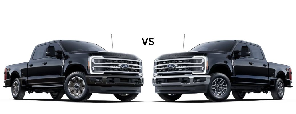 2025 Ford Super Duty F-250 Lariat vs King Ranch