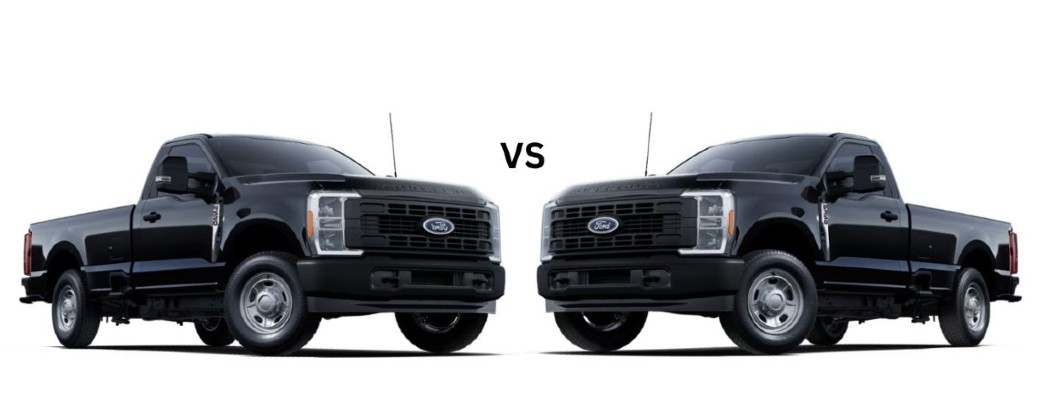 2025 Ford Super Duty F-250 vs F-350 models
