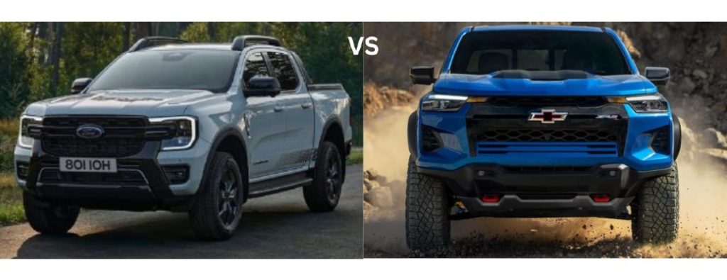 2025 Ford Ranger versus 2025 Chevrolet Colorado
