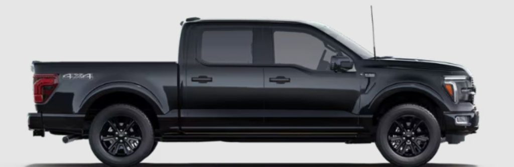 2025 Ford F-150 Platinum side view