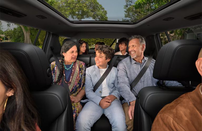 2025 Chevy Traverse seating view