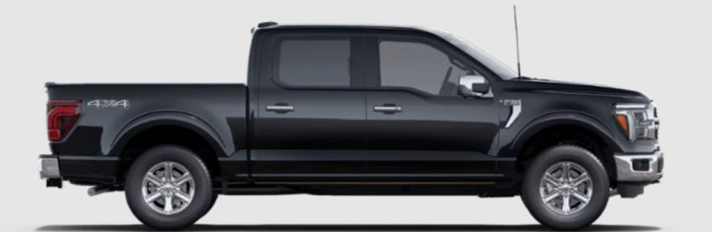 2025 Ford F-150 Lariat side view
