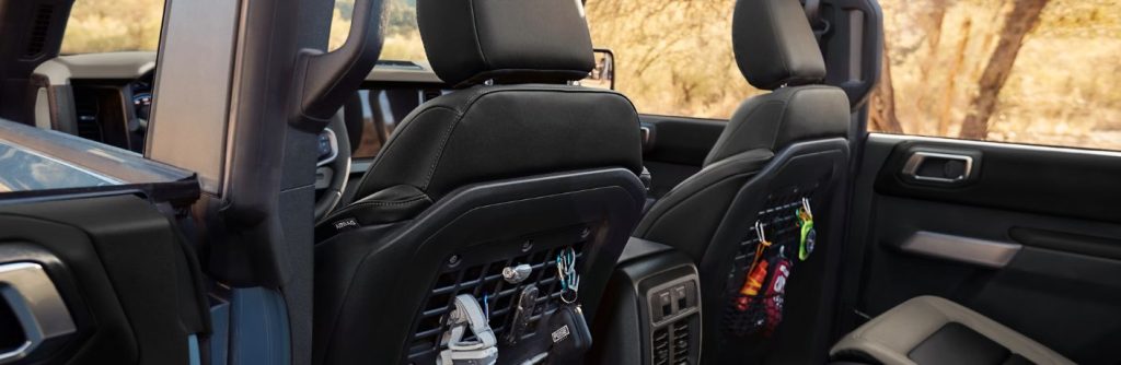 2025 Ford Bronco interior front seat-backs