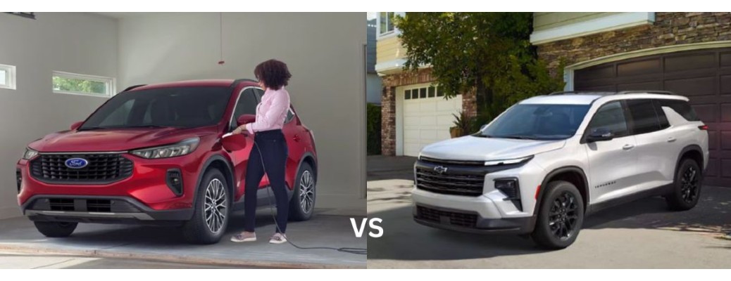Ford Escape versus Chevrolet Traverse