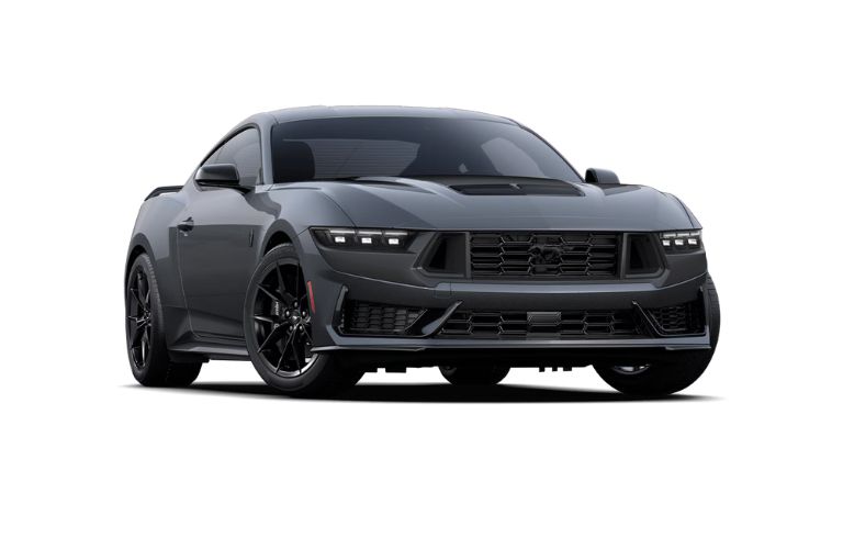 Dark Horse model on white background