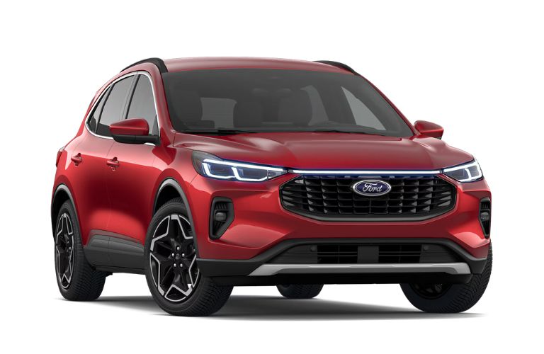 red Platinum SUV model on white