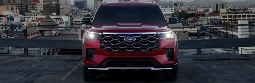 2026 Ford Explorer front view