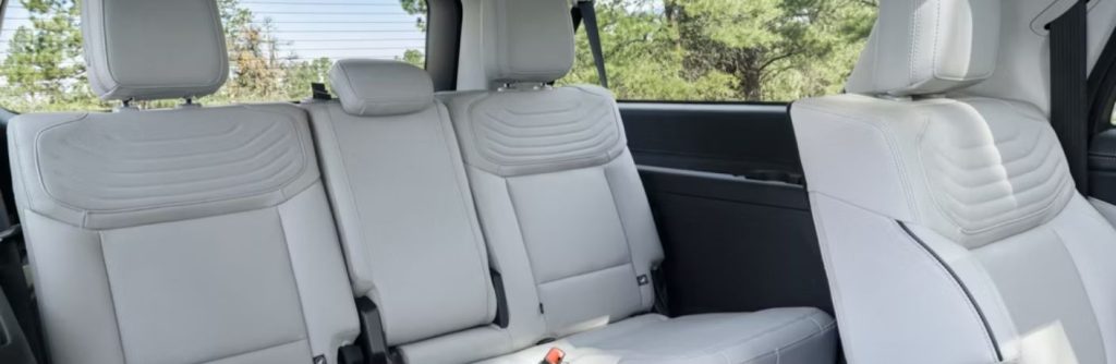 rear seats of the 2026 Ford Expedition