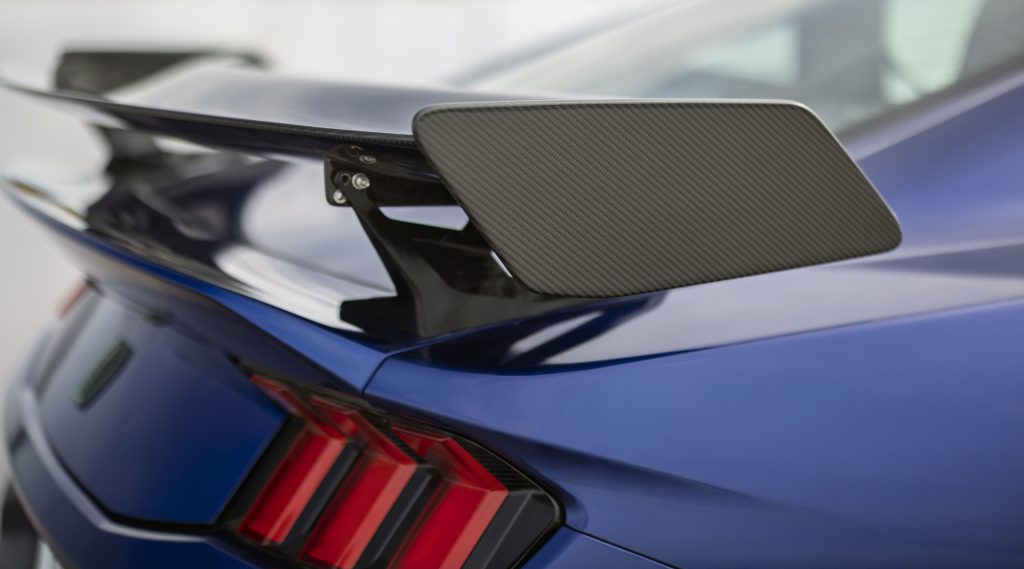 2026 Mustang with Track Pack spoiler