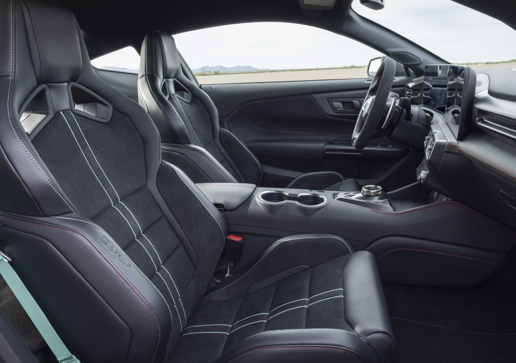 2026 Mustang with Track Pack front seats