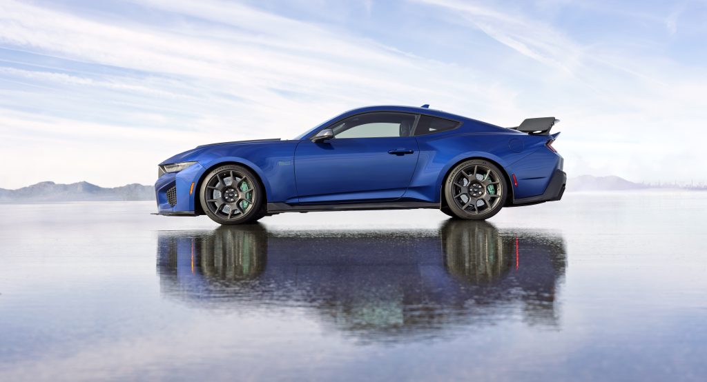 2026 Mustang with Track Pack side view