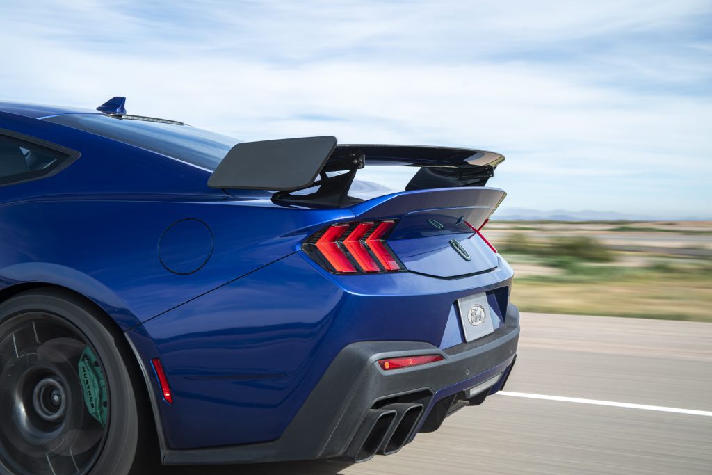 2026 Mustang with Track Pack rear end