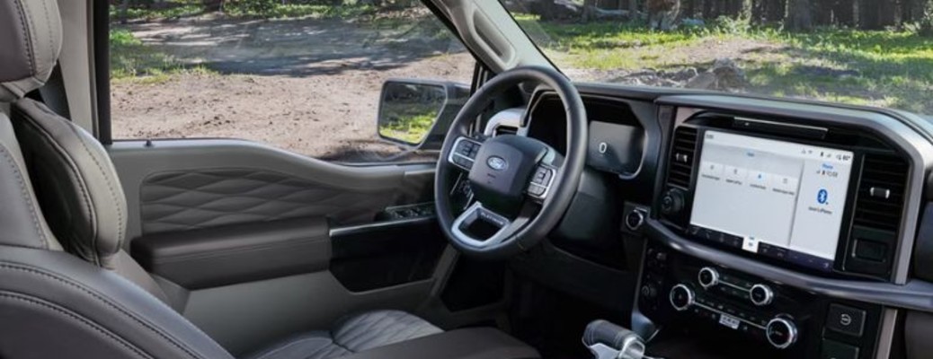 front seats in the 2026 Ford F-150