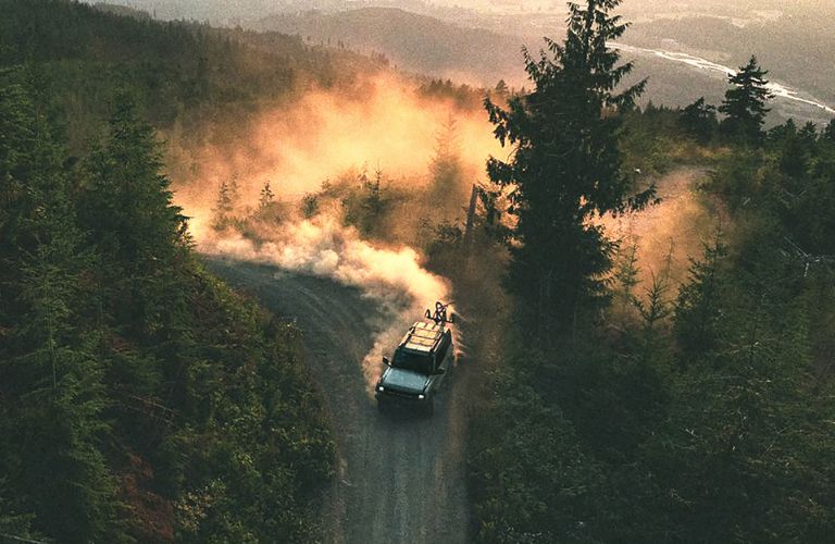 2026 Ford Bronco kicking up dust