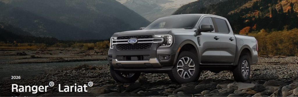 2026 Ford Ranger Lariat model