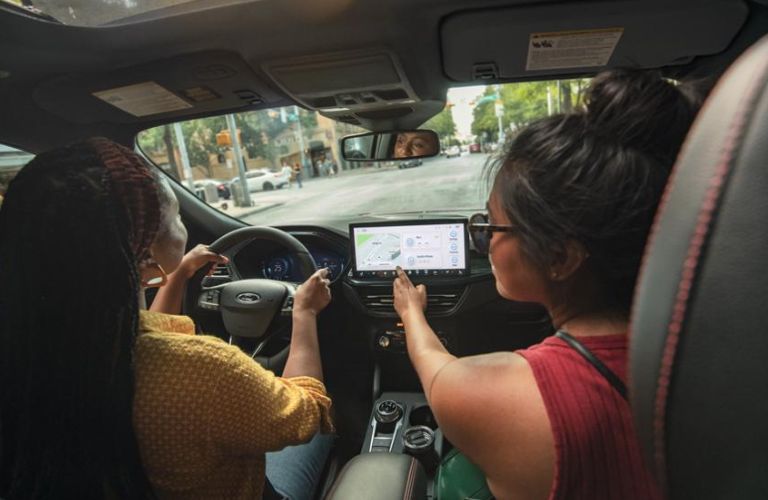 2026 Ford Escape front seats with passengers