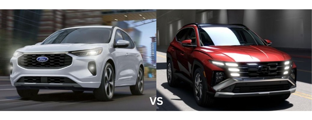 2026 Ford Escape versus Hyundai Tucson model comparison