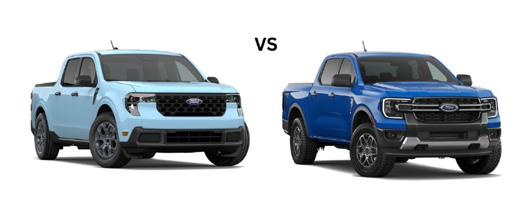 2026 Ford Maverick versus 2026 Ford Ranger