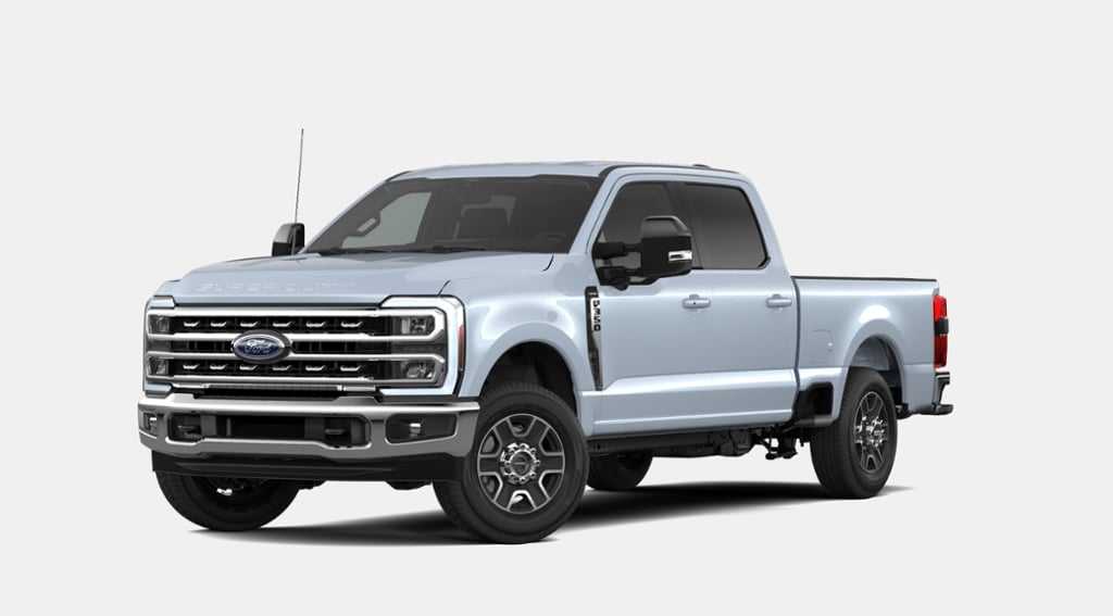 2026 Ford F-350 Lariat Glacier Grey Metallic Tri-Coat