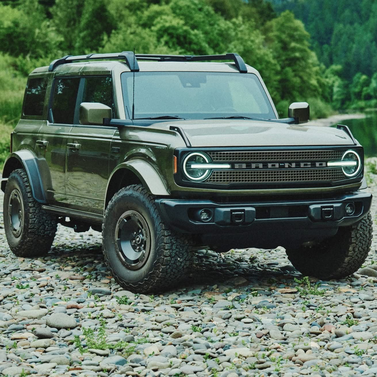 Bronco Filson Front-Side View Pre-Production Model